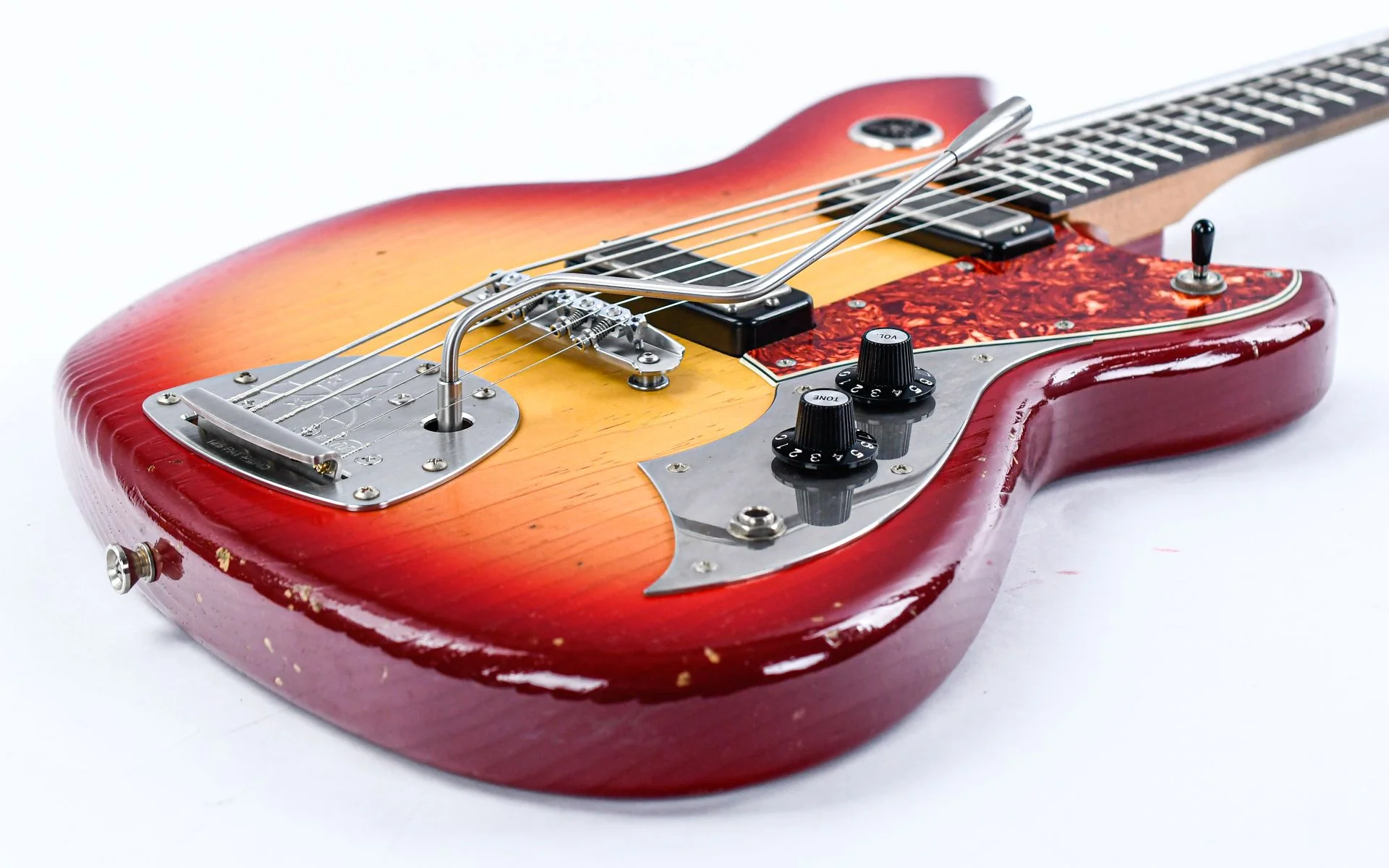 Novo Serus J Baritone Maroon Burst - Image 11