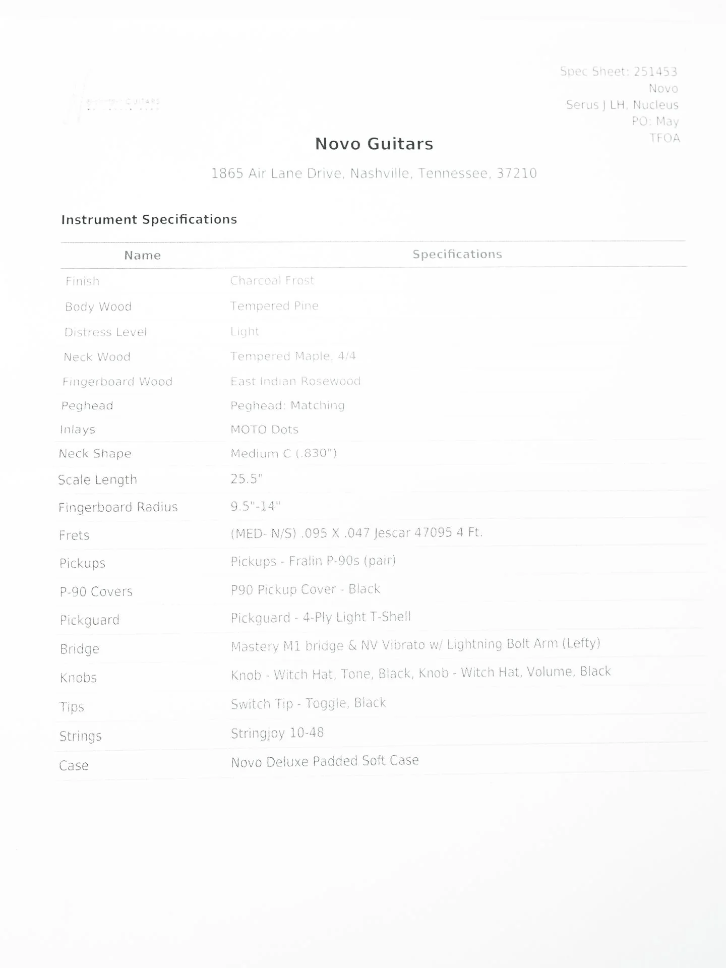 Novo Serus J Charcoal Lefty - Image 12