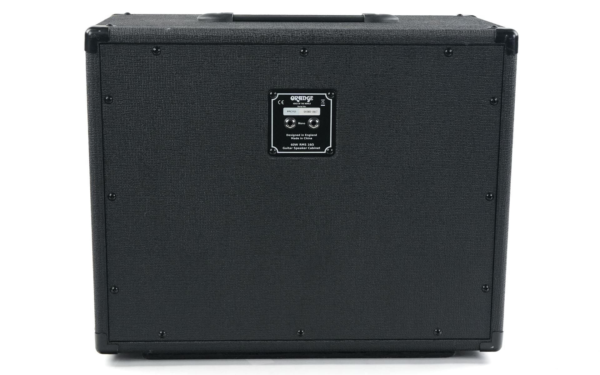 Orange PPC 112 Black Closed Back Speaker Cabinet - Image 5