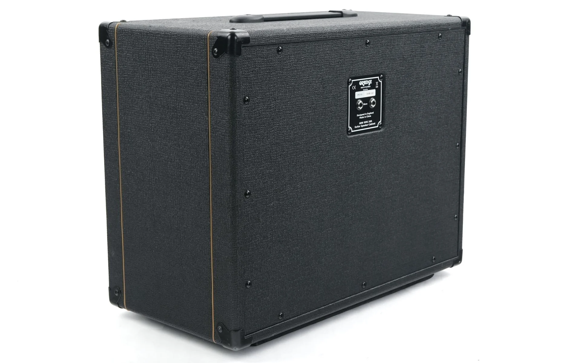 Orange PPC 112 Black Closed Back Speaker Cabinet - Image 6