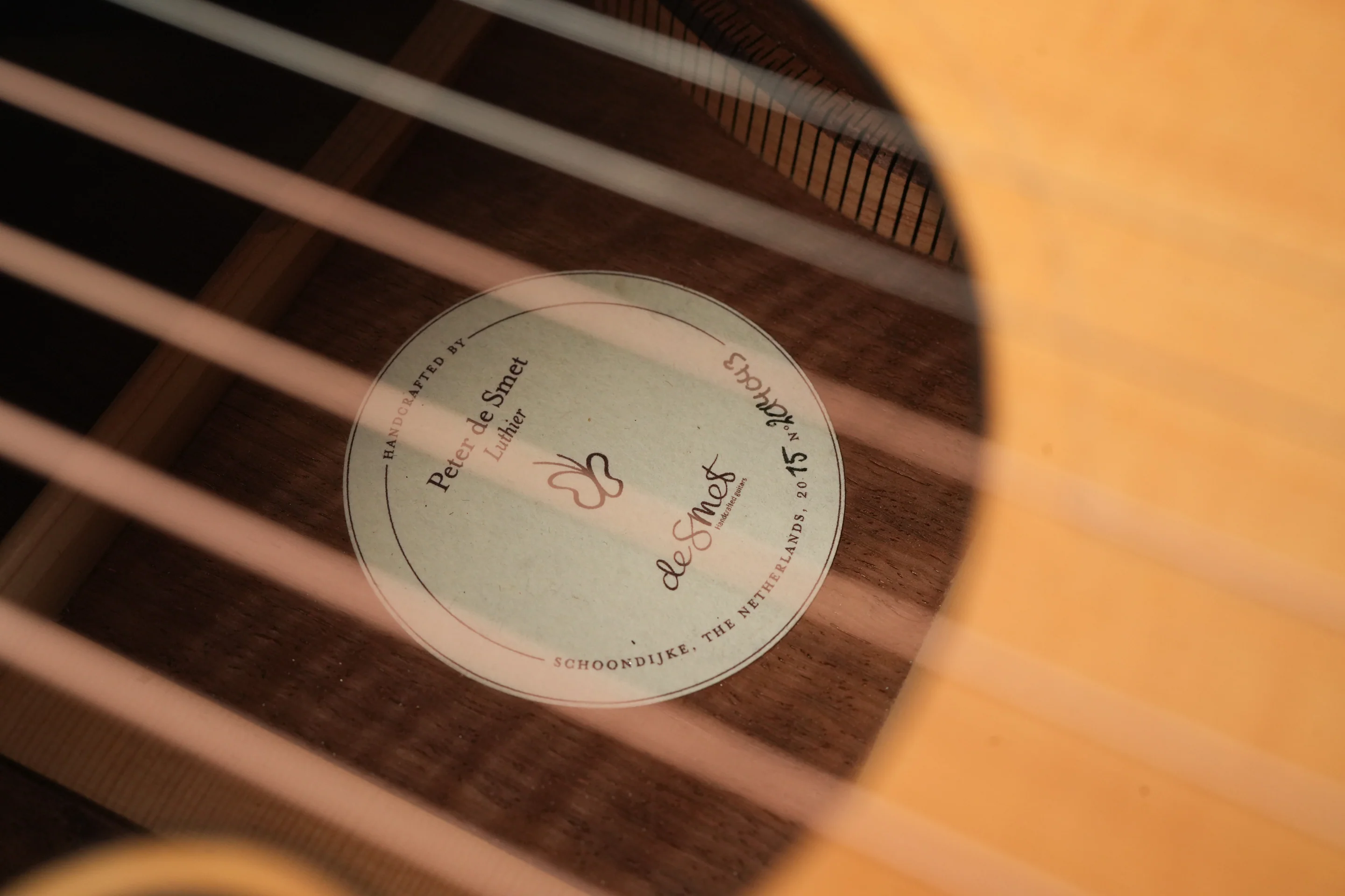 Peter de Smet 000 12 Fret Muninga German Spruce 2015 - Image 12