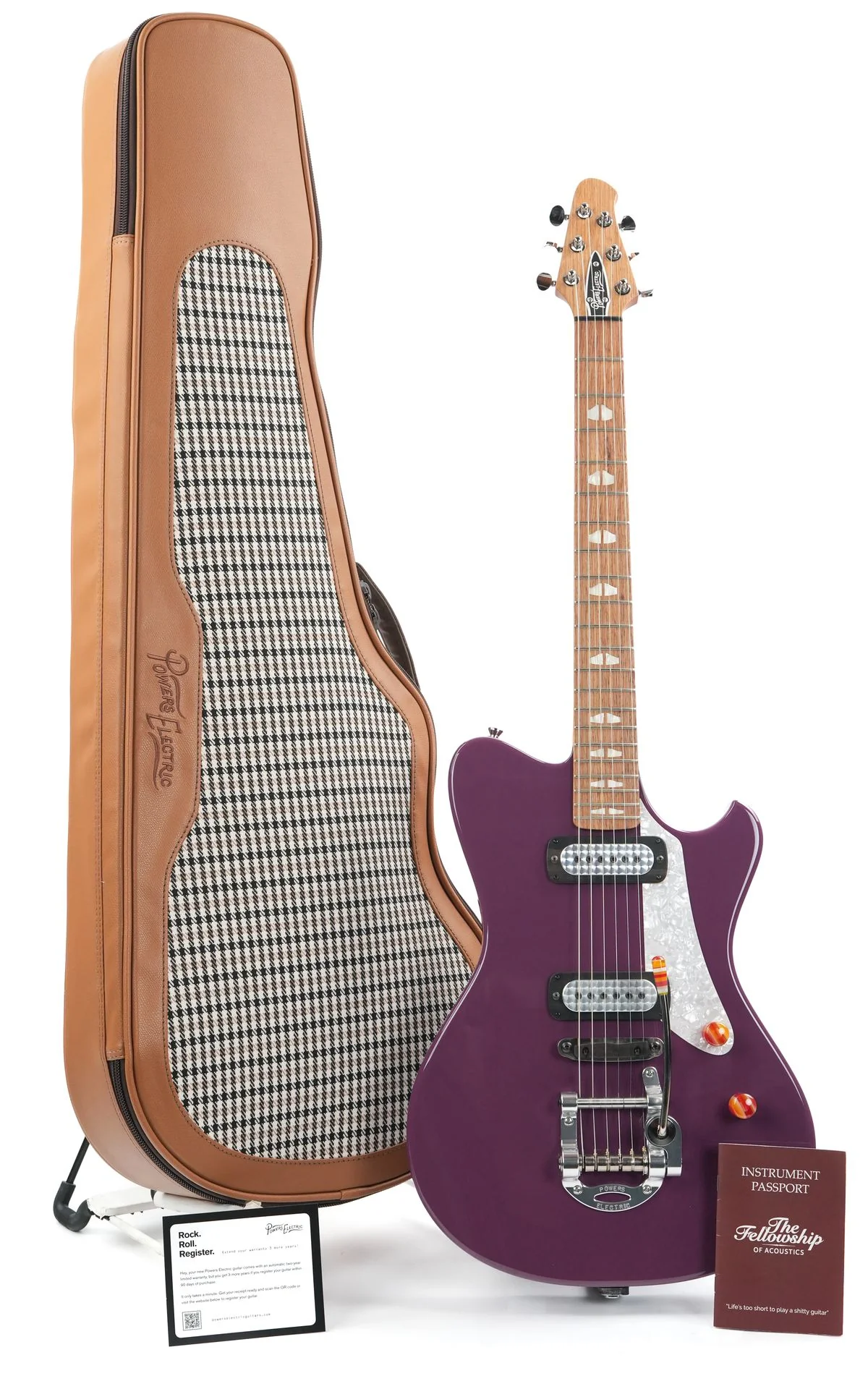 Powers Electric A Type Aubergine - Image 3