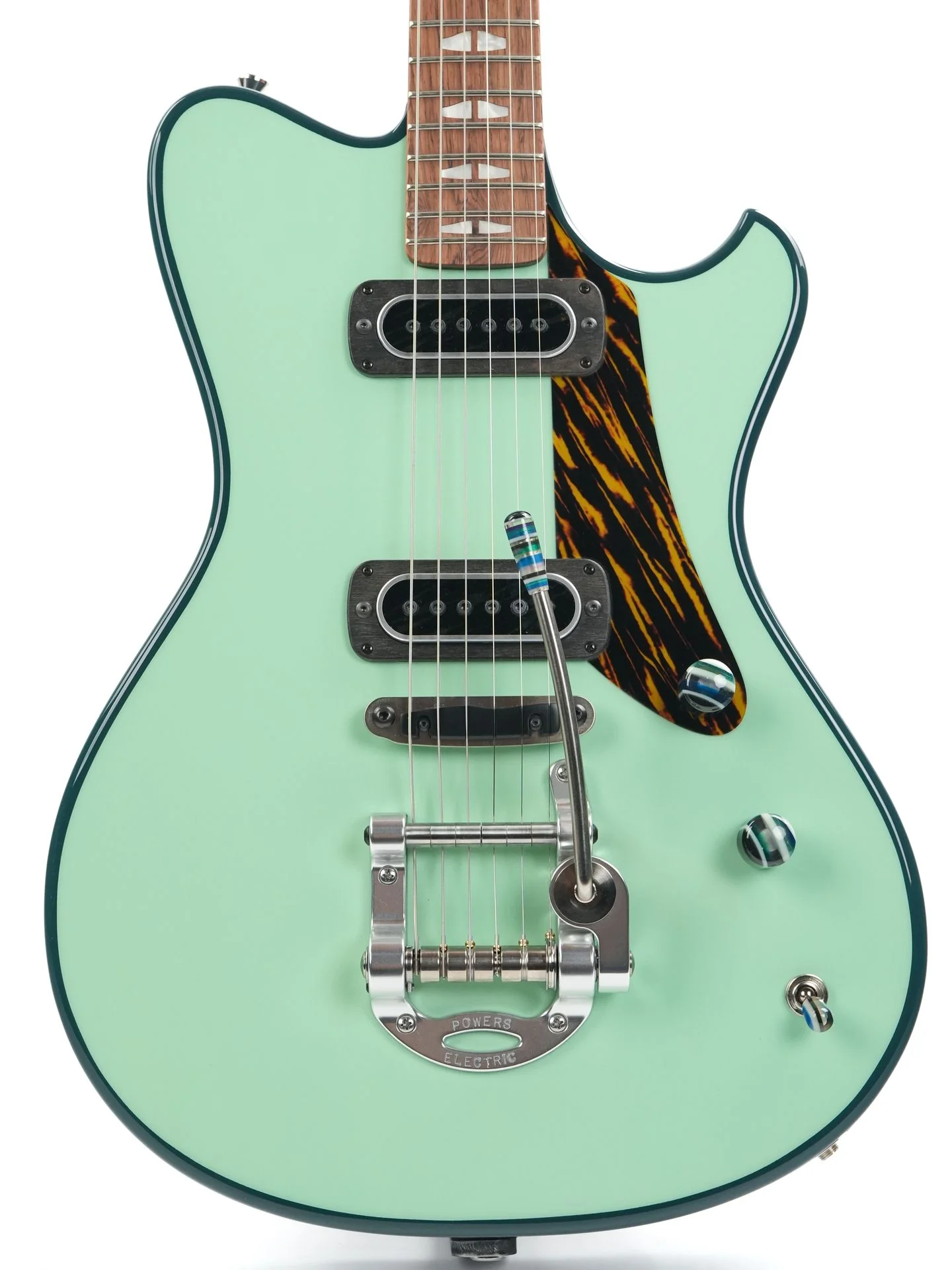 Powers Electric A Type Two Tone Mint Green/Fjord Green - Image 5