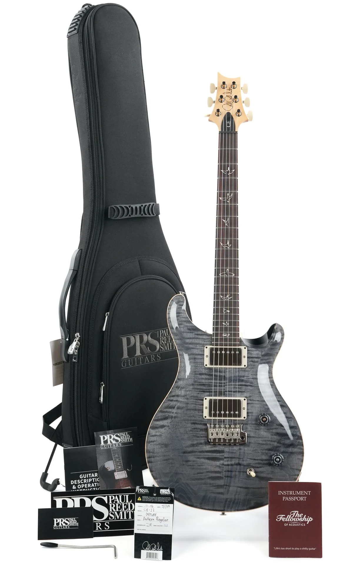 PRS CE 22 LTD Faded Gray Black - Image 3