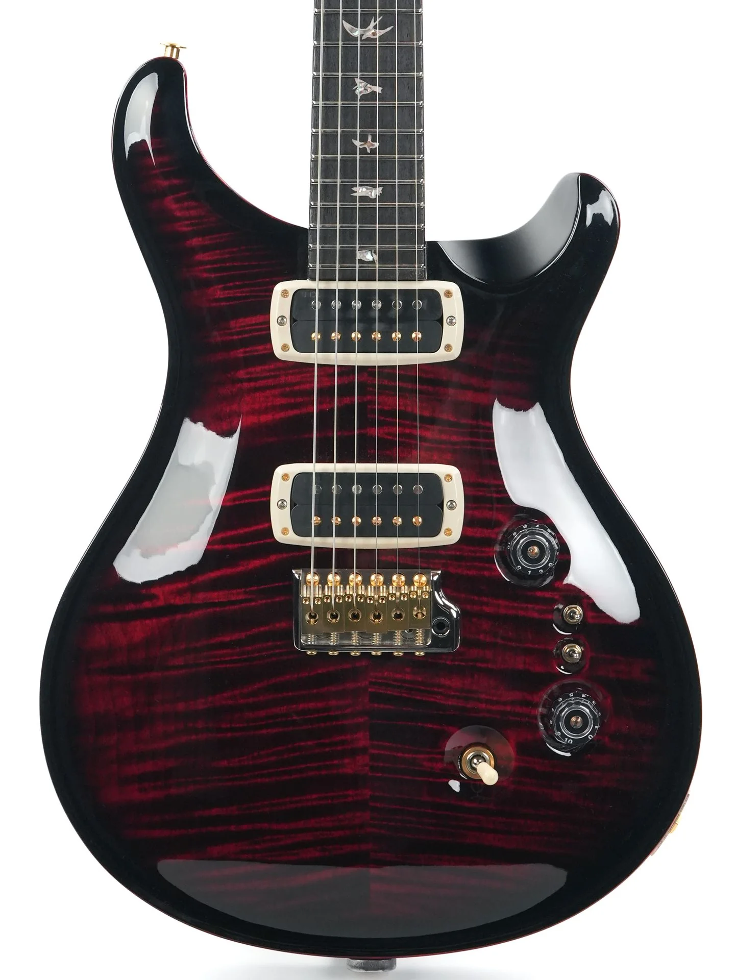 PRS Custom 24 08 Fire Red Smokeburst 10 Top B-Stock - Image 5
