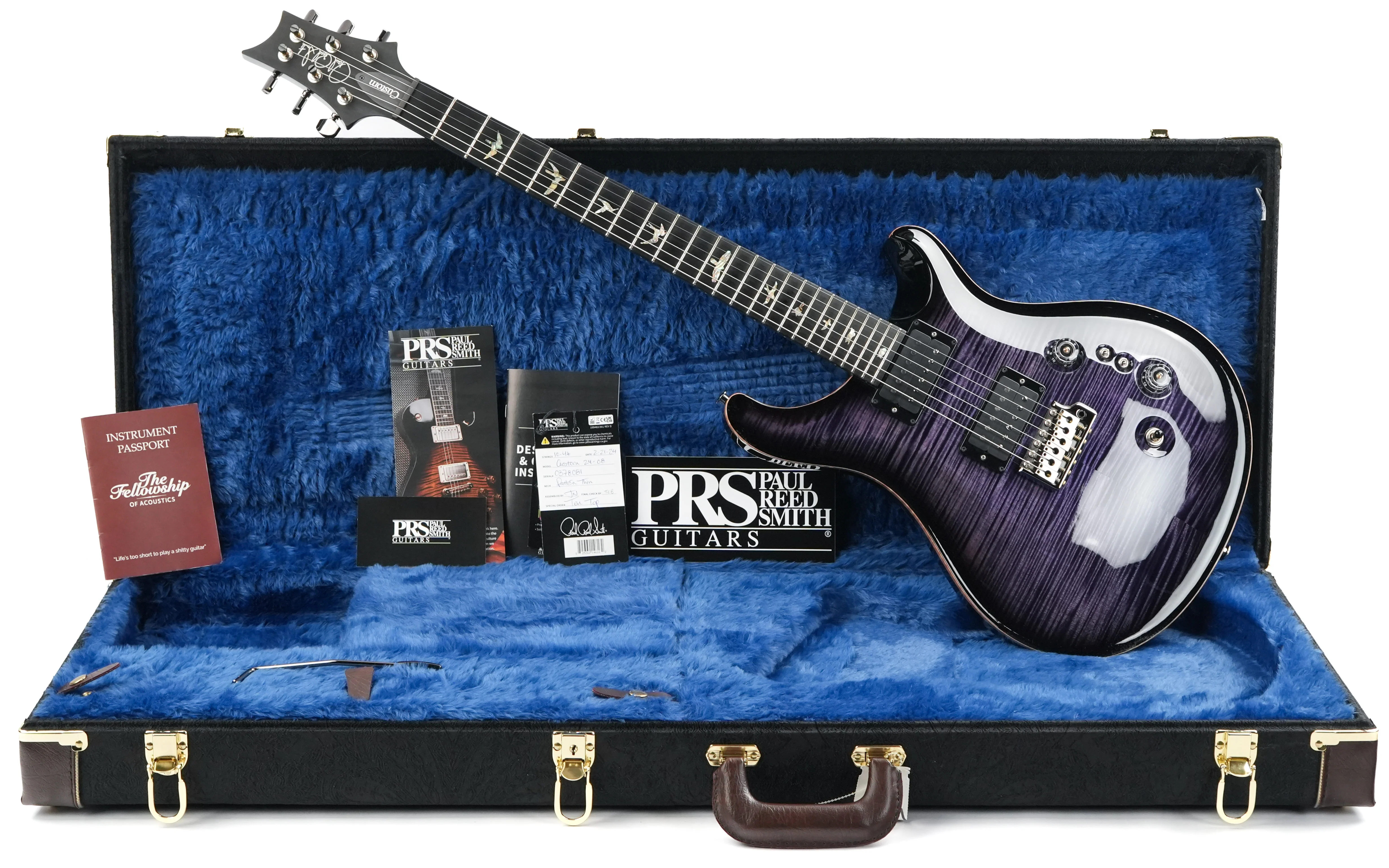 PRS Custom 24-08 Special Edition Purple Mist 10 Top 2024 - Image 4