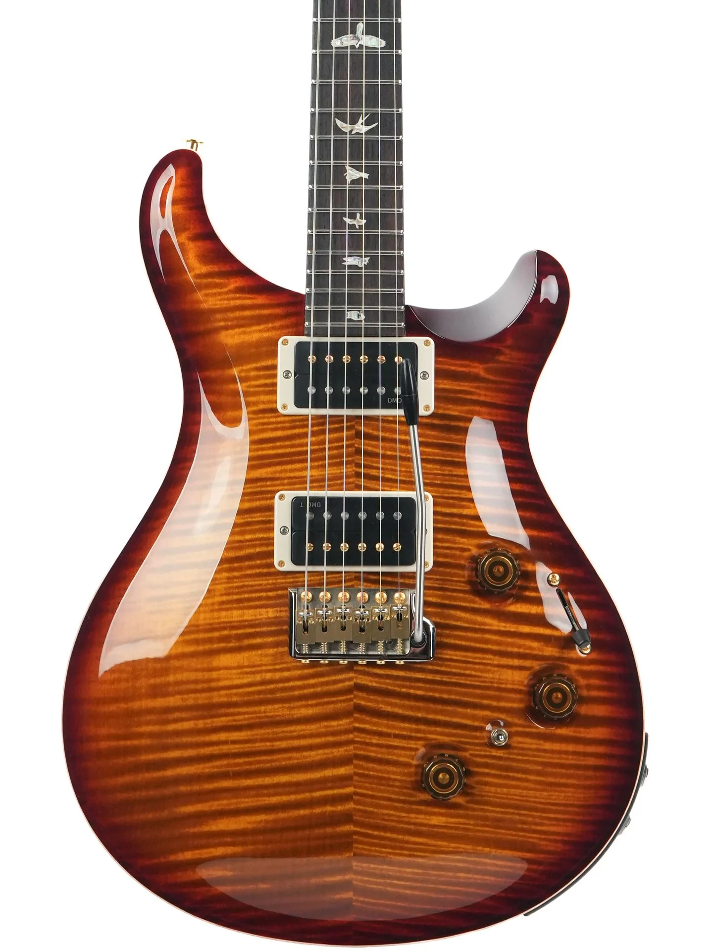 PRS Custom 24 10 Top Piezo Black Gold Burst - Image 5