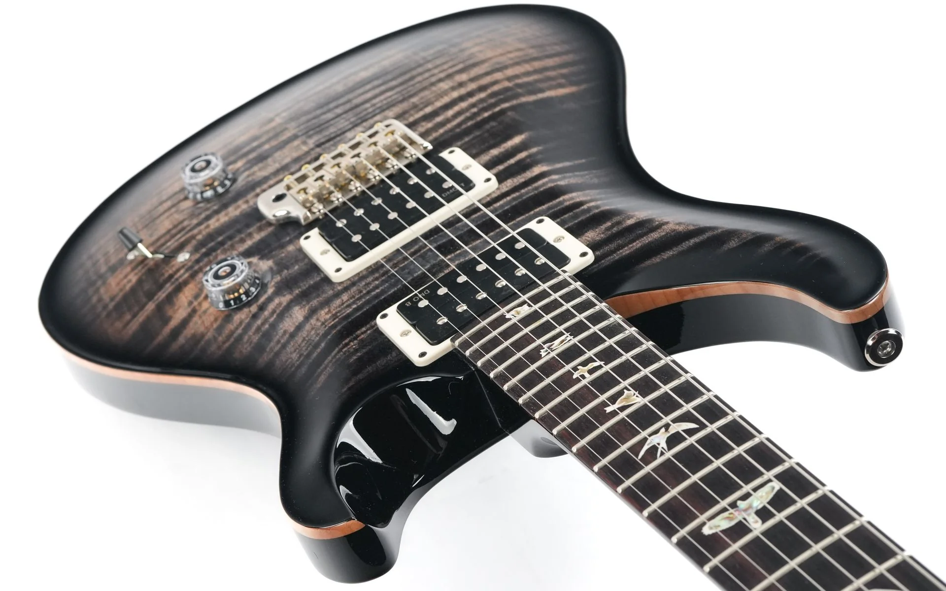 PRS Custom 24 Charcoal Burst - Image 10