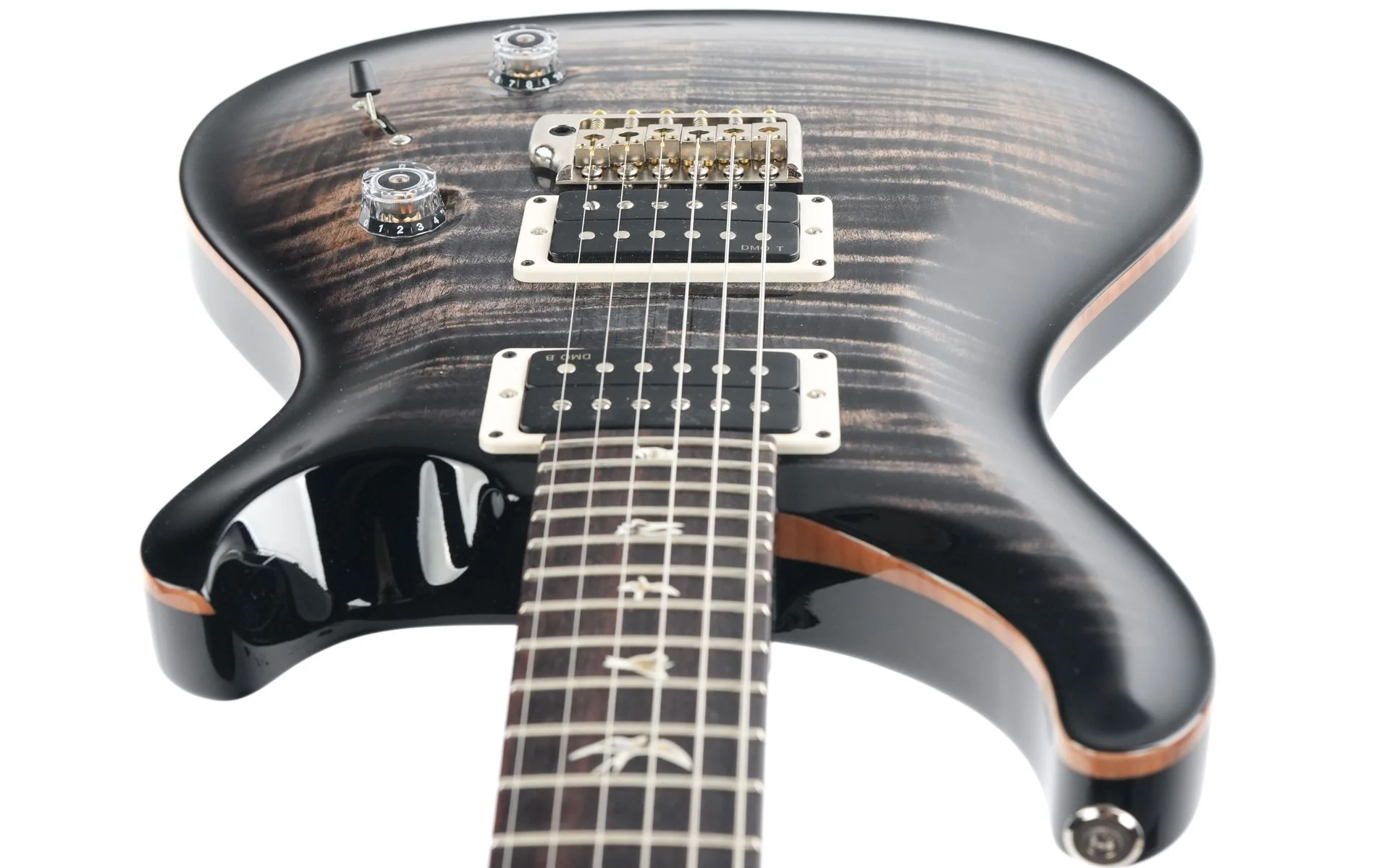 PRS Custom 24 Charcoal Burst - Image 12
