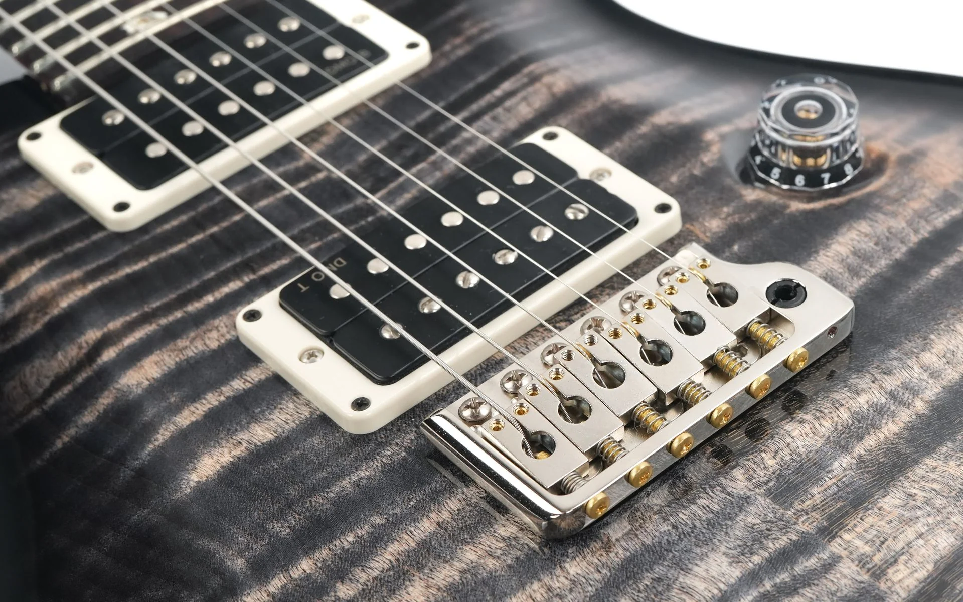 PRS Custom 24 Charcoal Burst - Image 7
