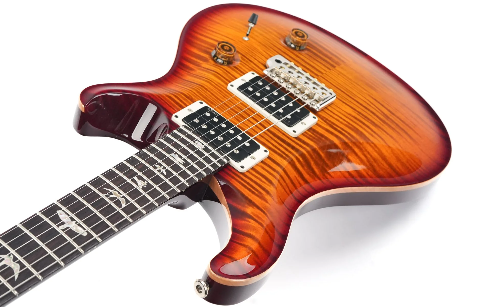 PRS Custom 24 Dark Cherry Sunburst - Image 10