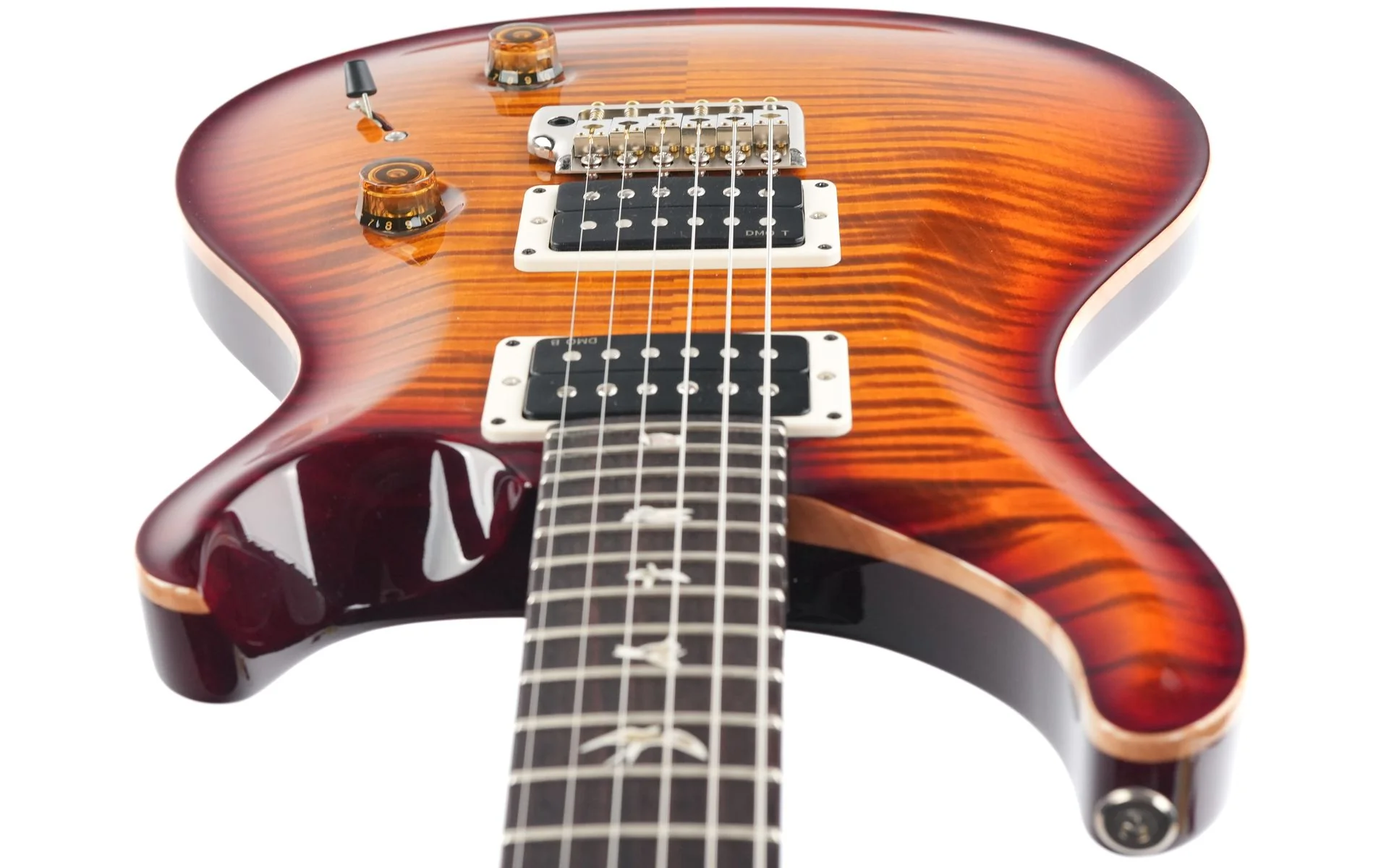 PRS Custom 24 Dark Cherry Sunburst - Image 12