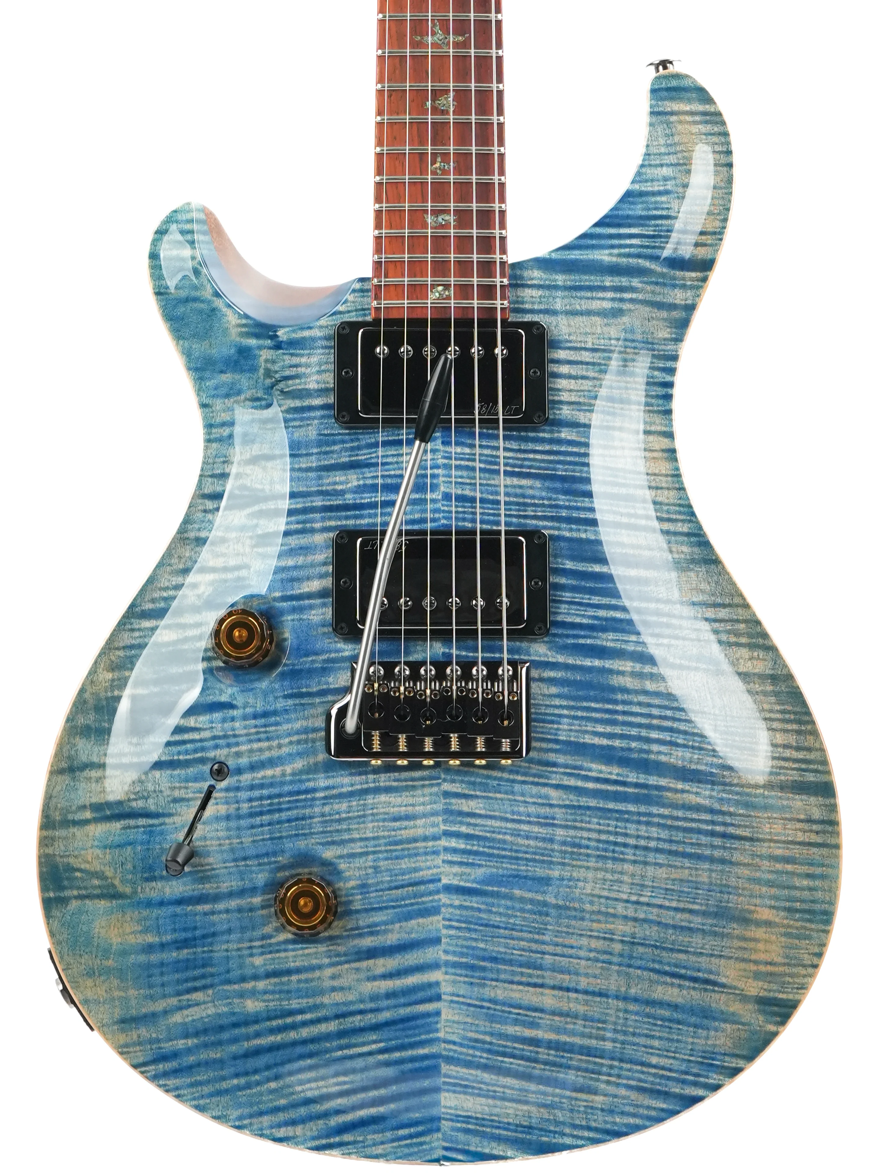 PRS Wood Library Custom 24 Faded Blue Jean Lefty - Image 4