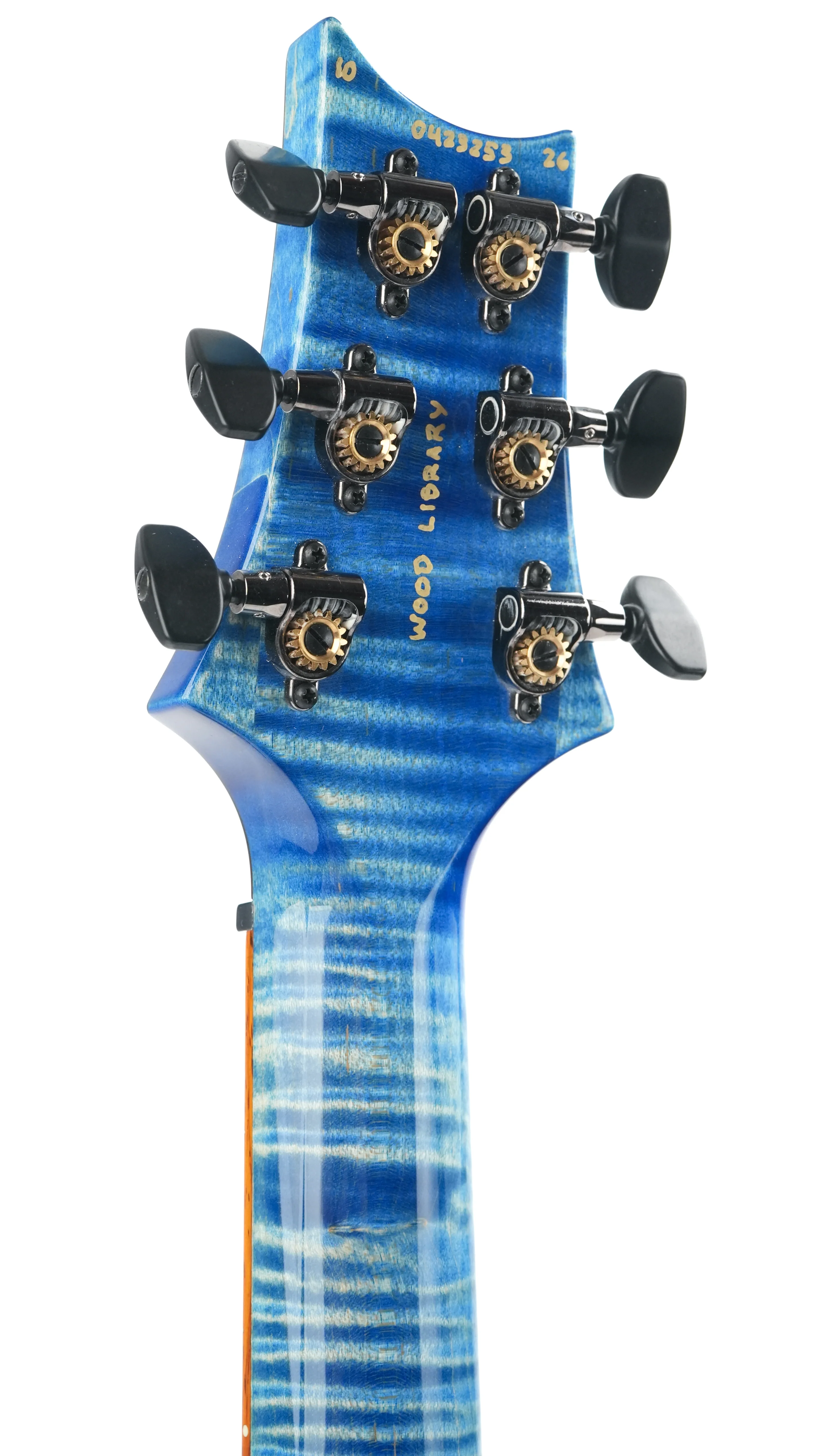 PRS Wood Library Custom 24 Faded Blue Jean Lefty - Image 5