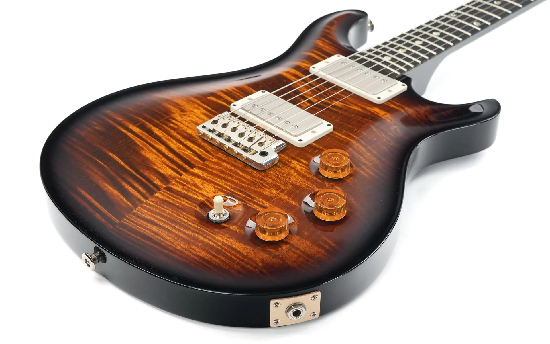 PRS DGT Black Gold Burst - Image 11