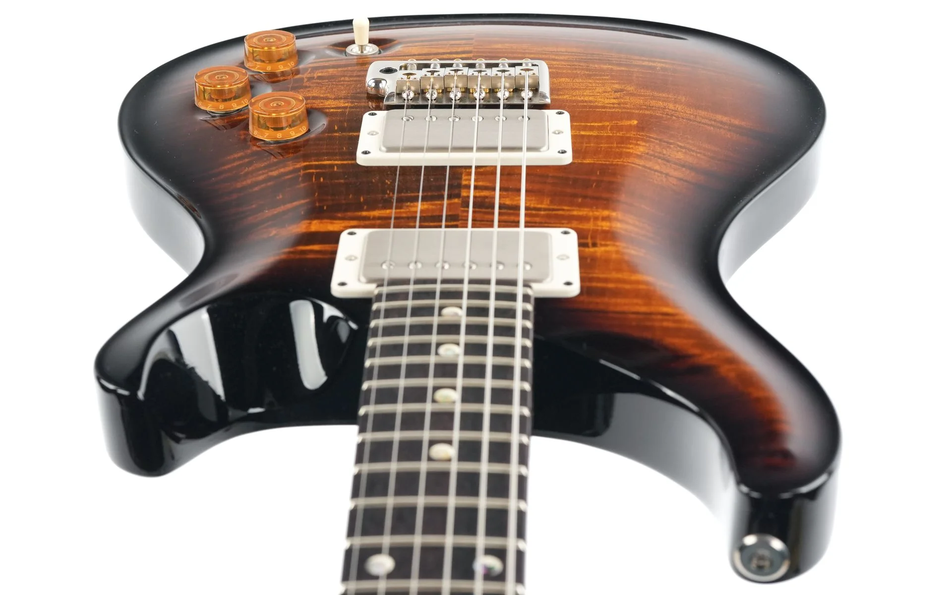 PRS DGT Black Gold Burst - Image 12