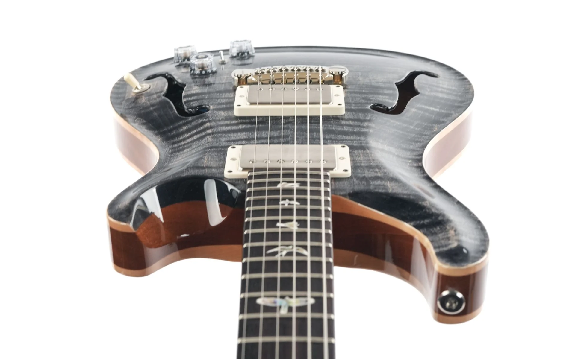 PRS Hollowbody II Piezo Charcoal - Image 12
