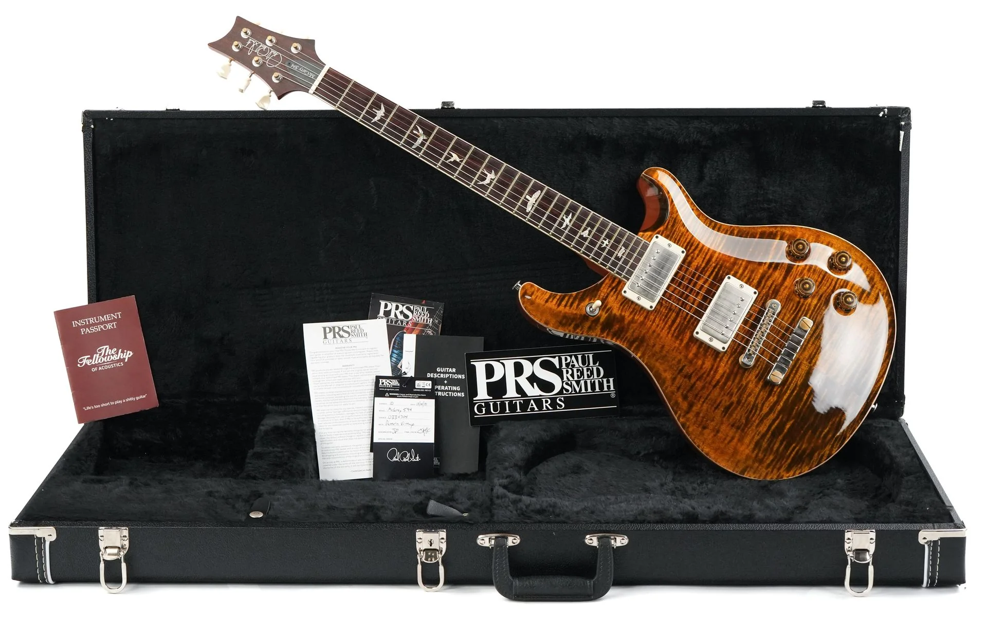 PRS McCarty 594 Yellow Tiger 2021 - Image 3