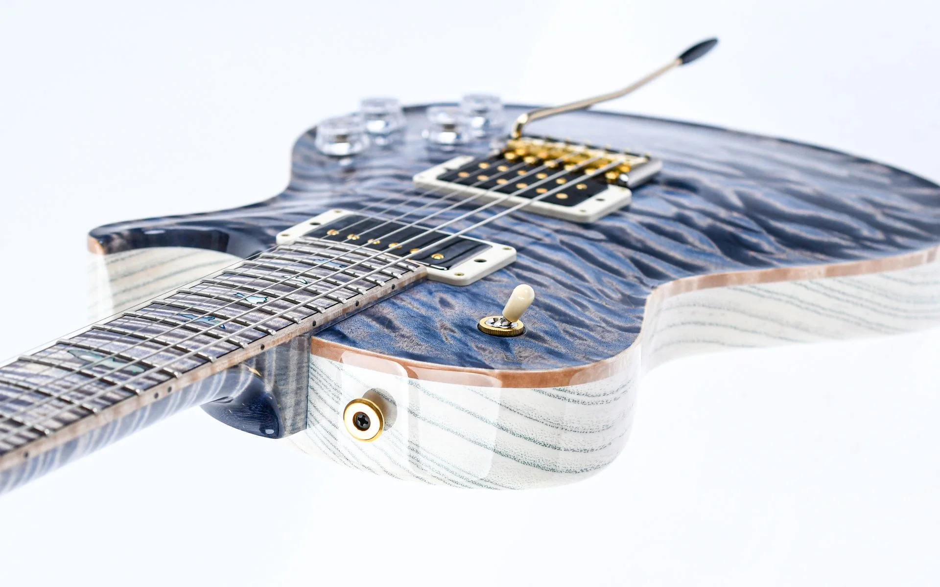 PRS Private Stock McCarty 594 Singlecut Triple Faded Indigo - Image 10