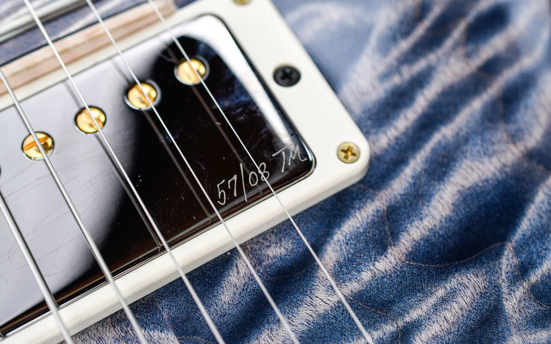 PRS Private Stock McCarty 594 Singlecut Triple Faded Indigo - Image 11