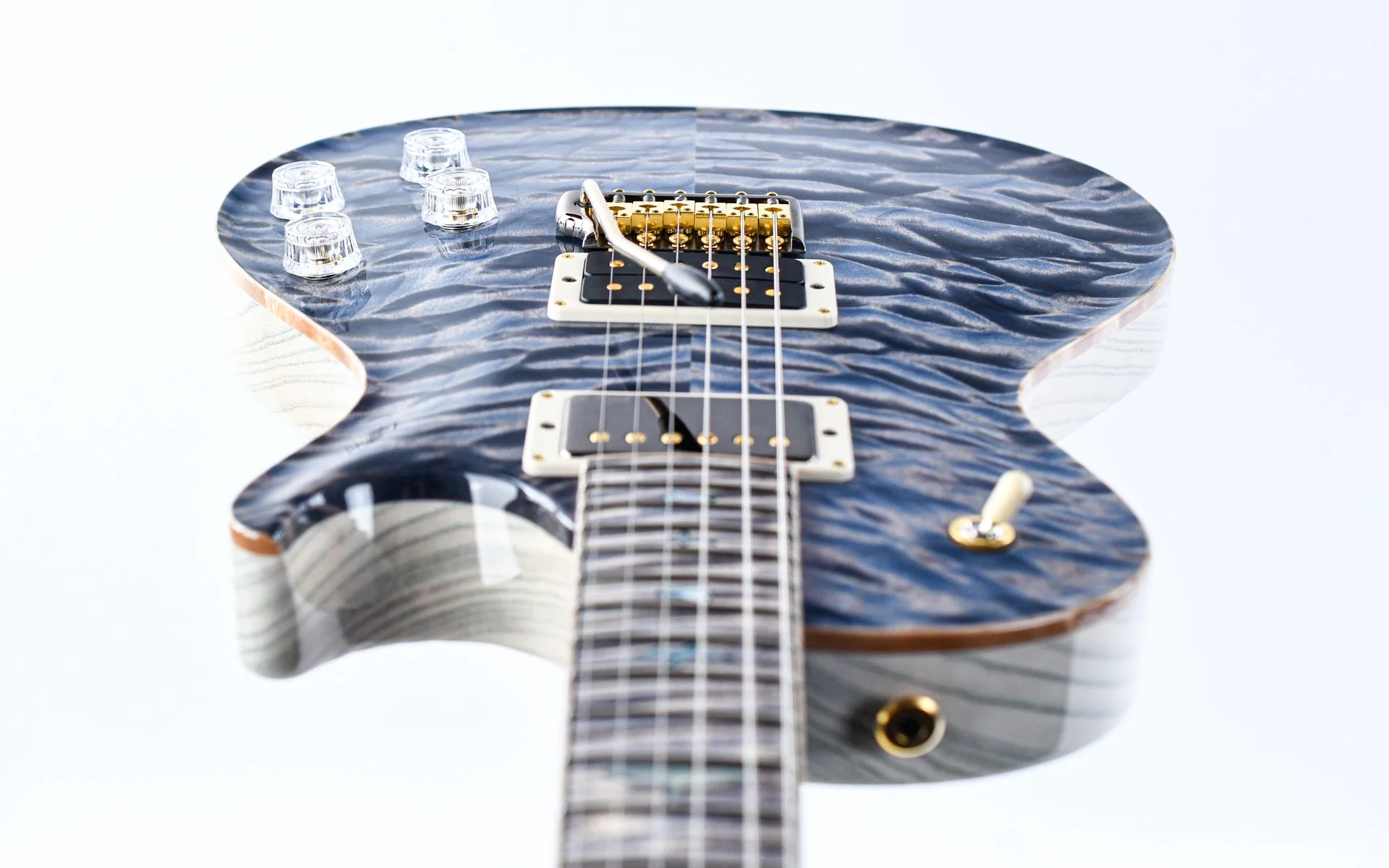 PRS Private Stock McCarty 594 Singlecut Triple Faded Indigo - Image 15