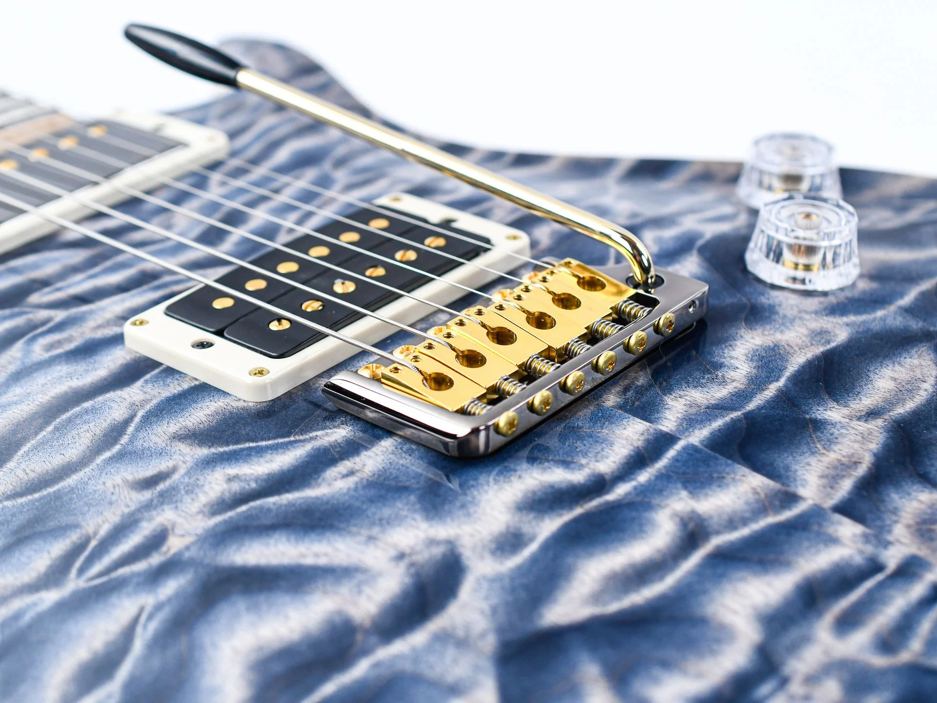 PRS Private Stock McCarty 594 Singlecut Triple Faded Indigo - Image 7