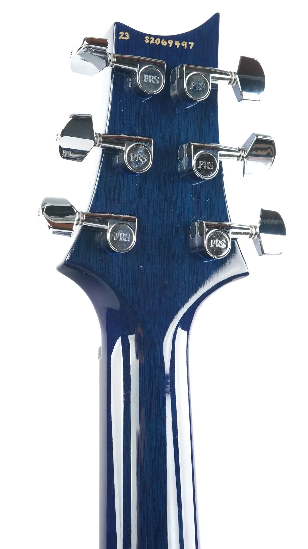 PRS S2 Custom 24 LTD Edition Quilted Maple Faded Gray Black Blue Burst 2023 - Image 6