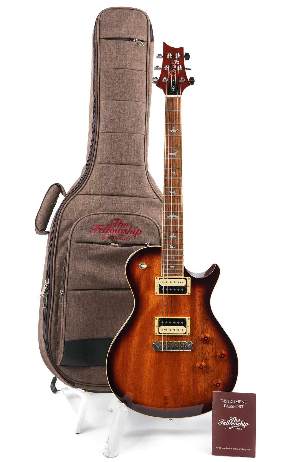 PRS SE 245 Tobacco Sunburst 2018 - Image 3