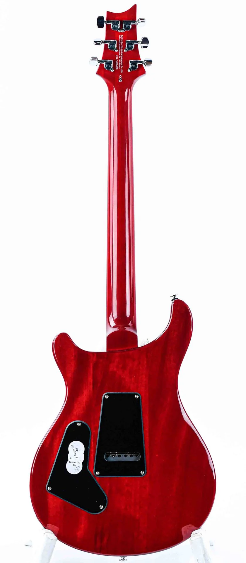 PRS SE Custom 24 Charcoal Cherry Burst - Image 4