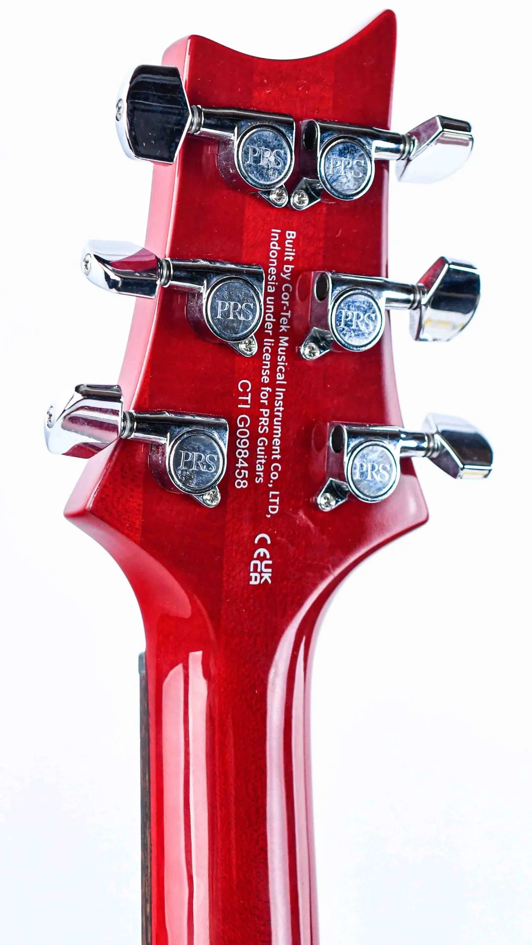 PRS SE Custom 24 Charcoal Cherry Burst - Image 6