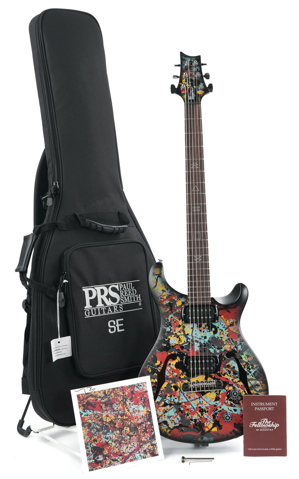 PRS SE Ed Sheeran Hollowbody I Baritone LTD Cosmic Splash - Image 3