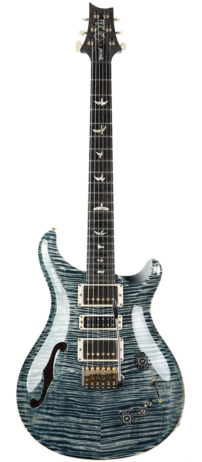 PRS Special 22 Semi Hollow 10 Top Faded Whale Blue