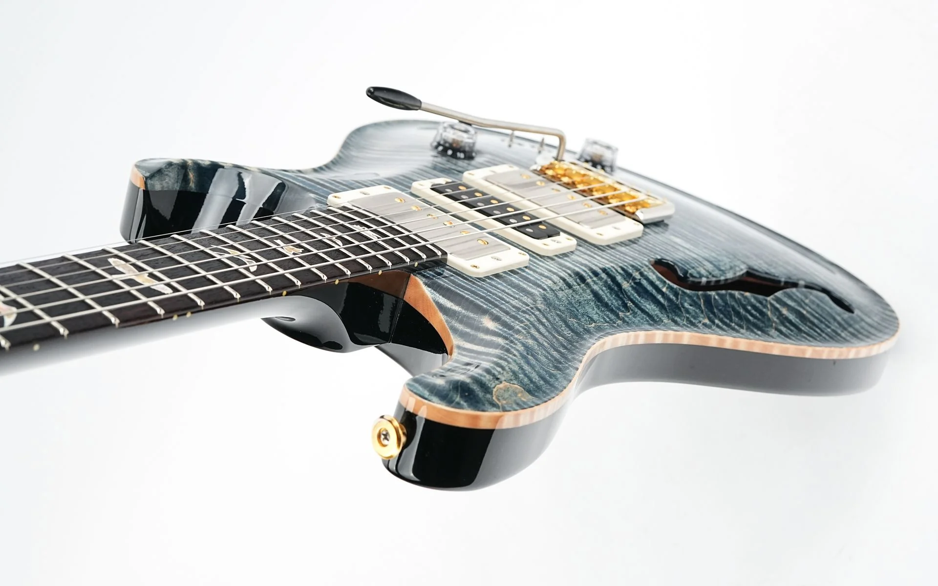 PRS Special 22 Semi Hollow 10 Top Faded Whale Blue - Image 10