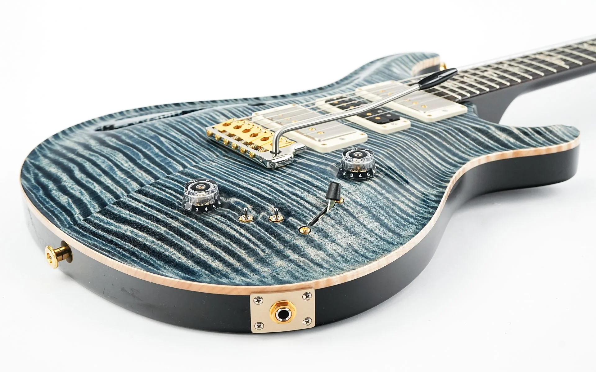 PRS Special 22 Semi Hollow 10 Top Faded Whale Blue - Image 11
