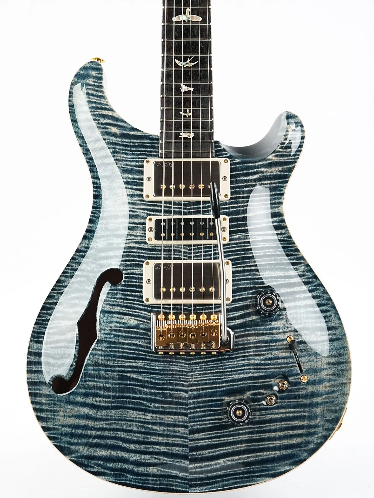 PRS Special 22 Semi Hollow 10 Top Faded Whale Blue - Image 5