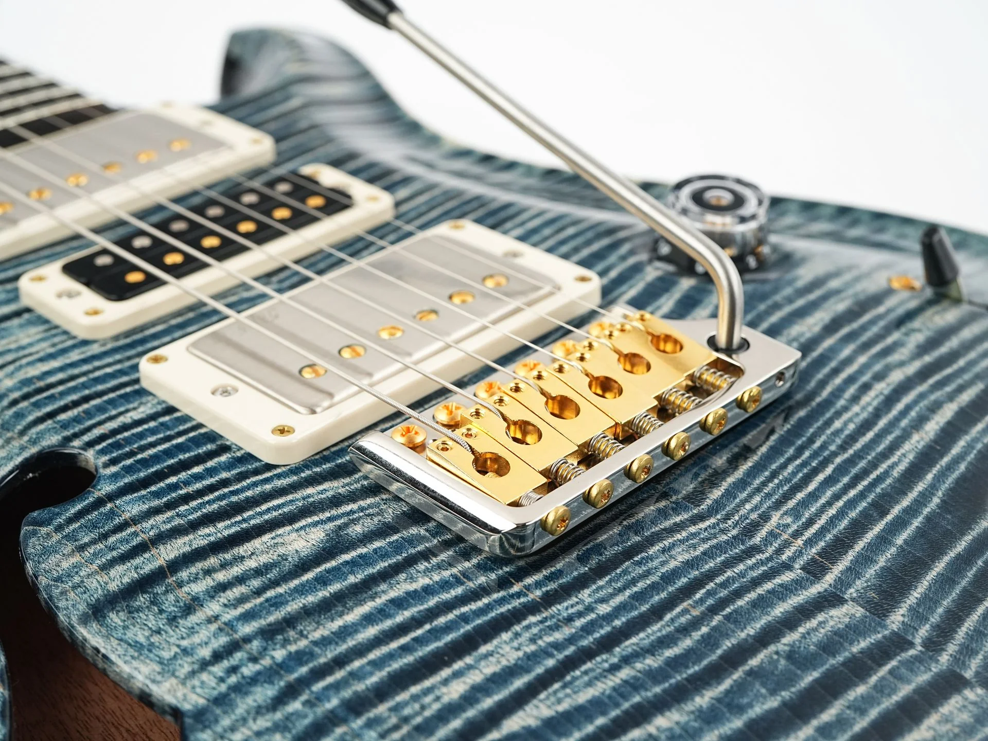 PRS Special 22 Semi Hollow 10 Top Faded Whale Blue - Image 7