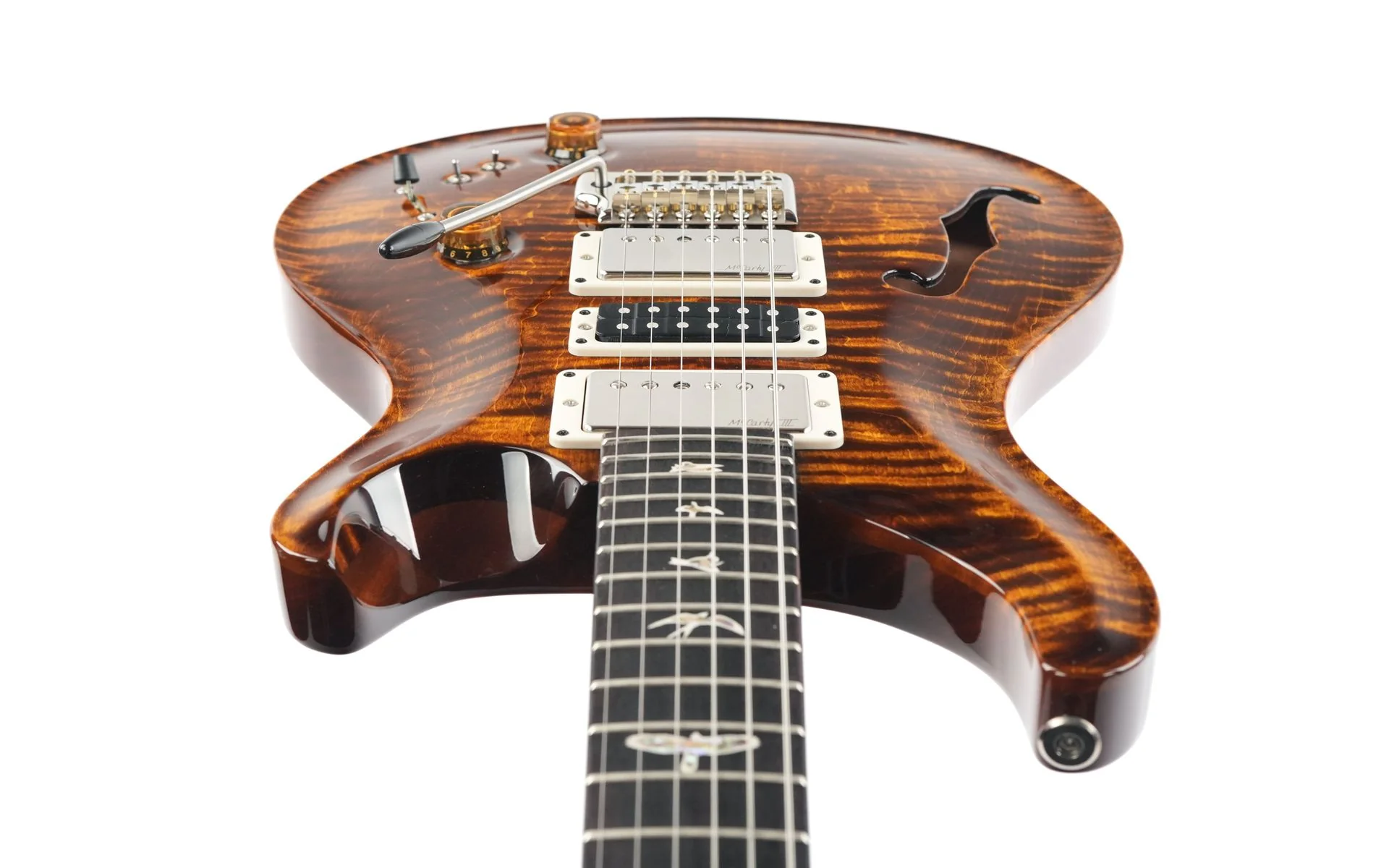 PRS Special 22 Semi Hollow Black Gold - Image 12