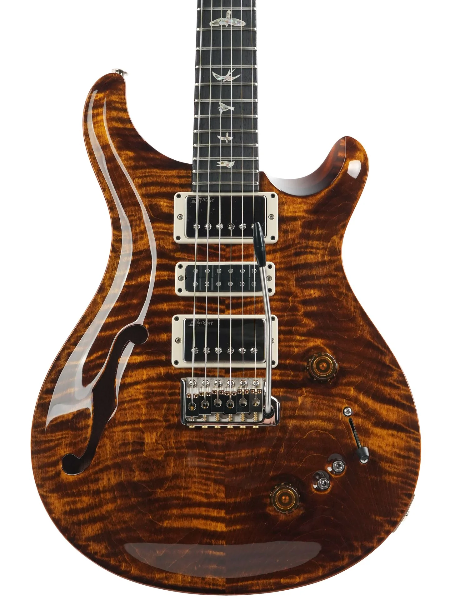 PRS Special 22 Semi Hollow Black Gold - Image 5