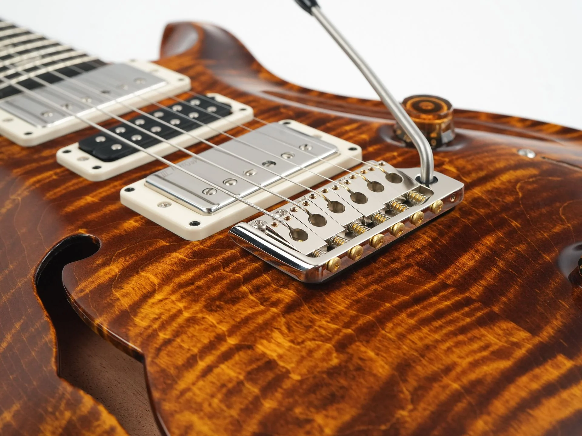 PRS Special 22 Semi Hollow Black Gold - Image 7