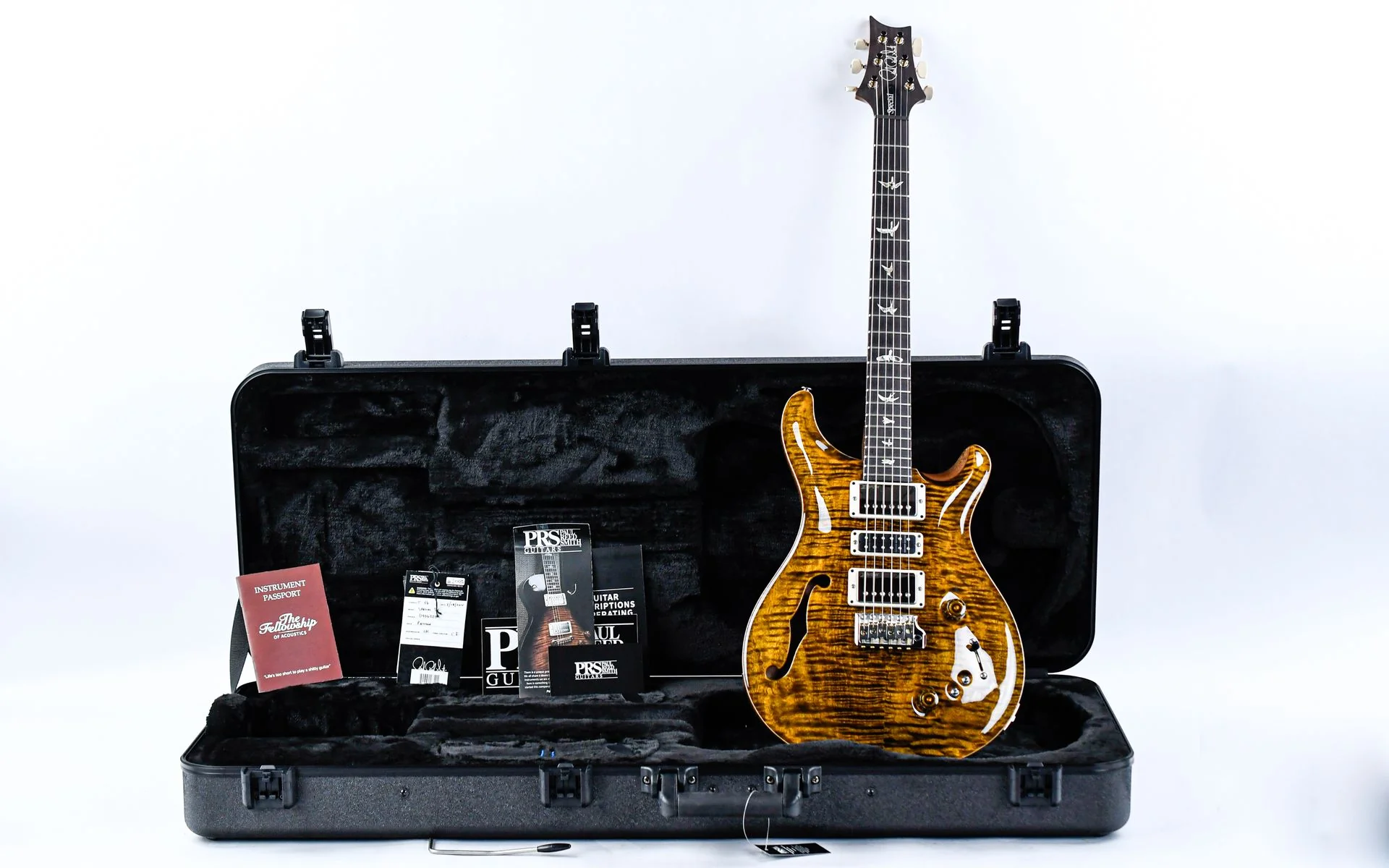 PRS Special 22 Semi Hollow Yellow Tiger - Image 3