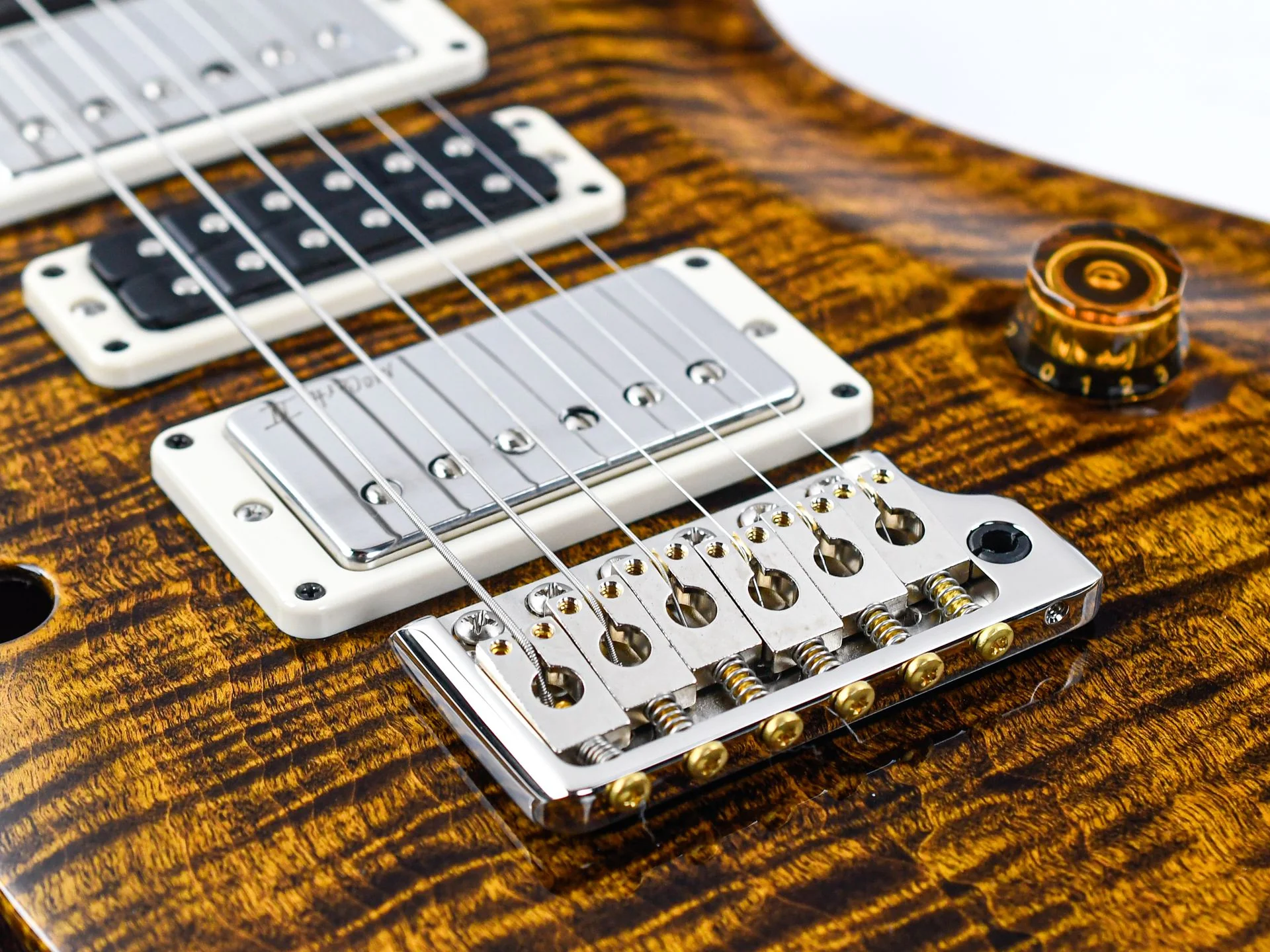 PRS Special 22 Semi Hollow Yellow Tiger - Image 7