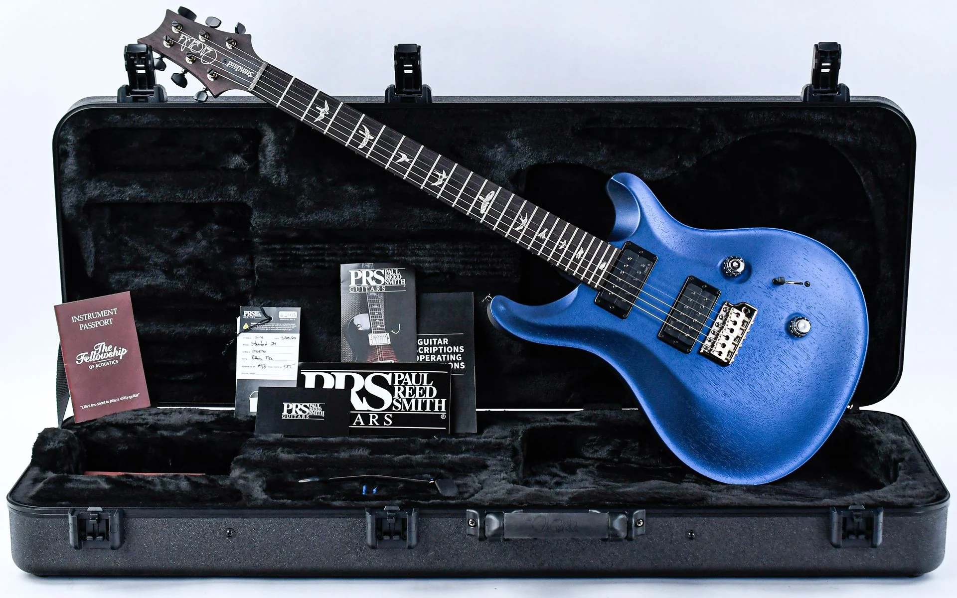 PRS Standard 24 Satin Pearl Black - Image 3