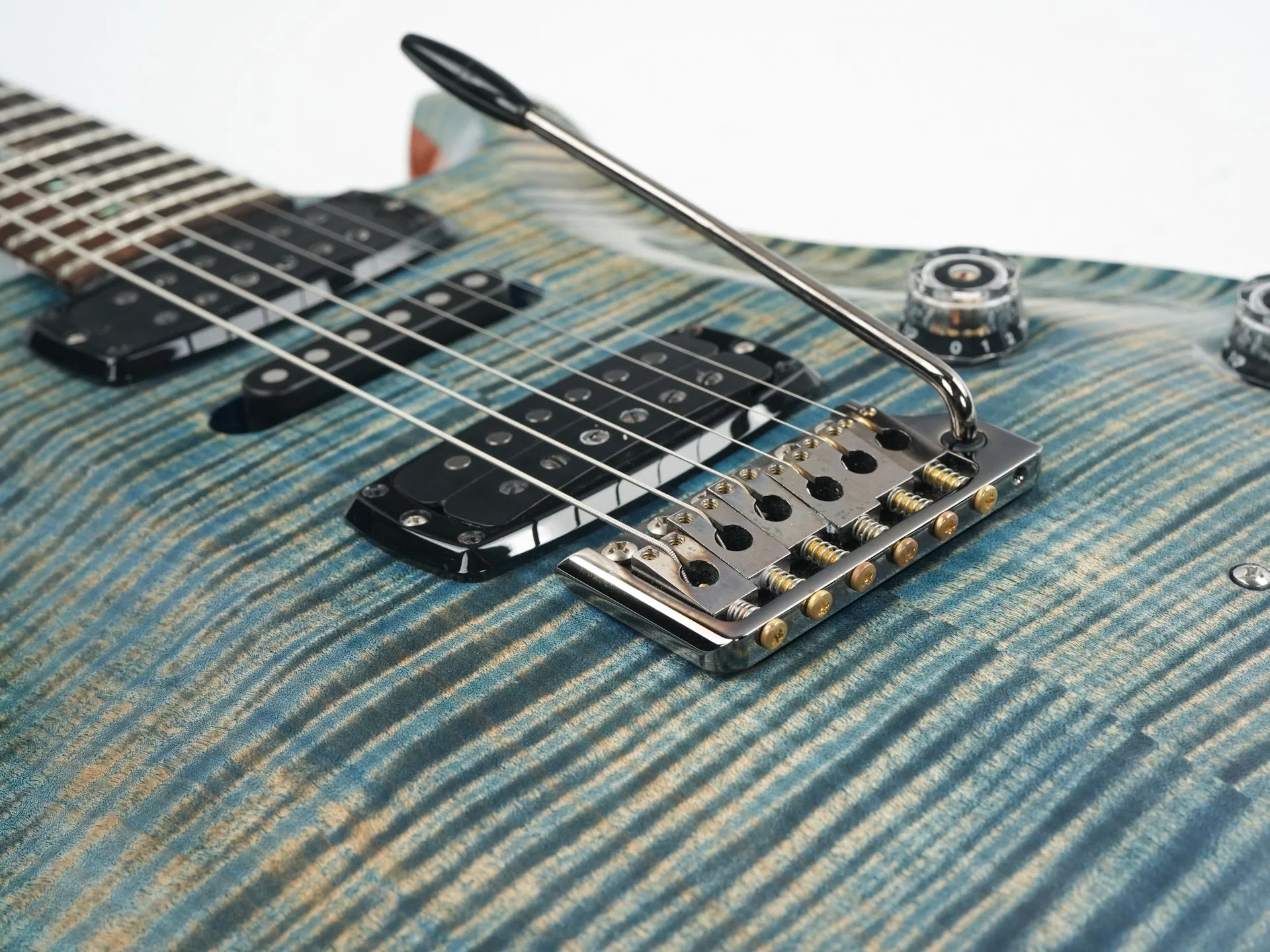 PRS Wood Library Modern Eagle V Faded Blue Jean 2024 - Image 7