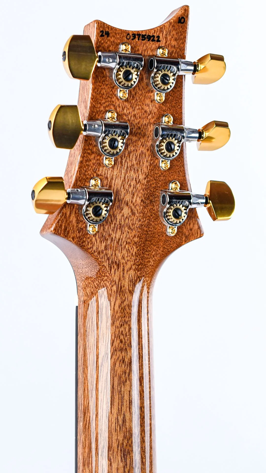 PRS Wood Library Modern Eagle V Yellow Tiger 10 Top - Image 6