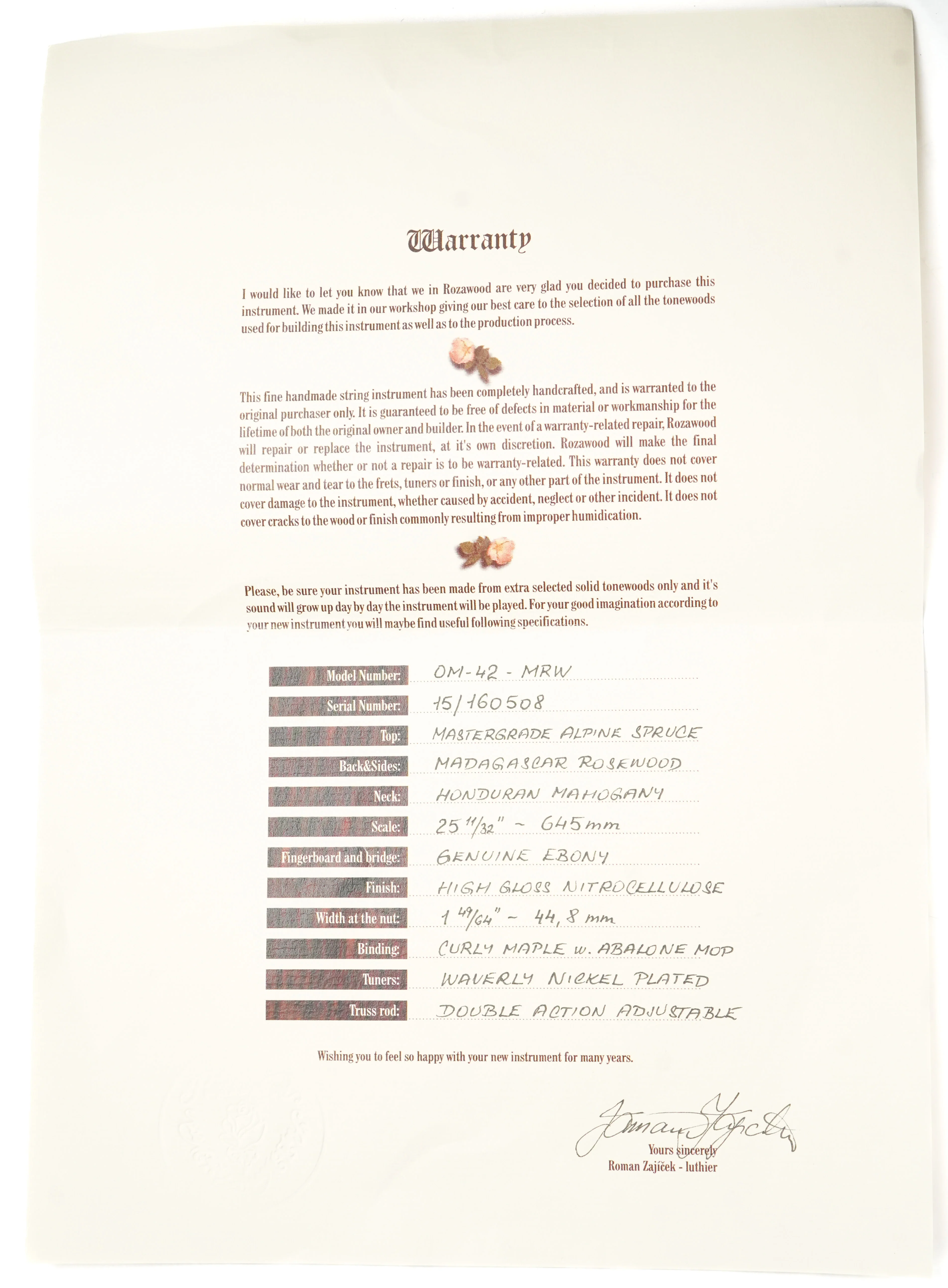 R&R OM42 Madagascar Ancient Alpine 2015 - Image 13