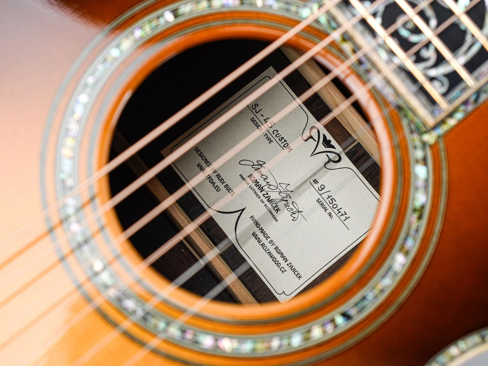 R&R SJ45 Custom Brazilian Rosewood 2015 - Image 13