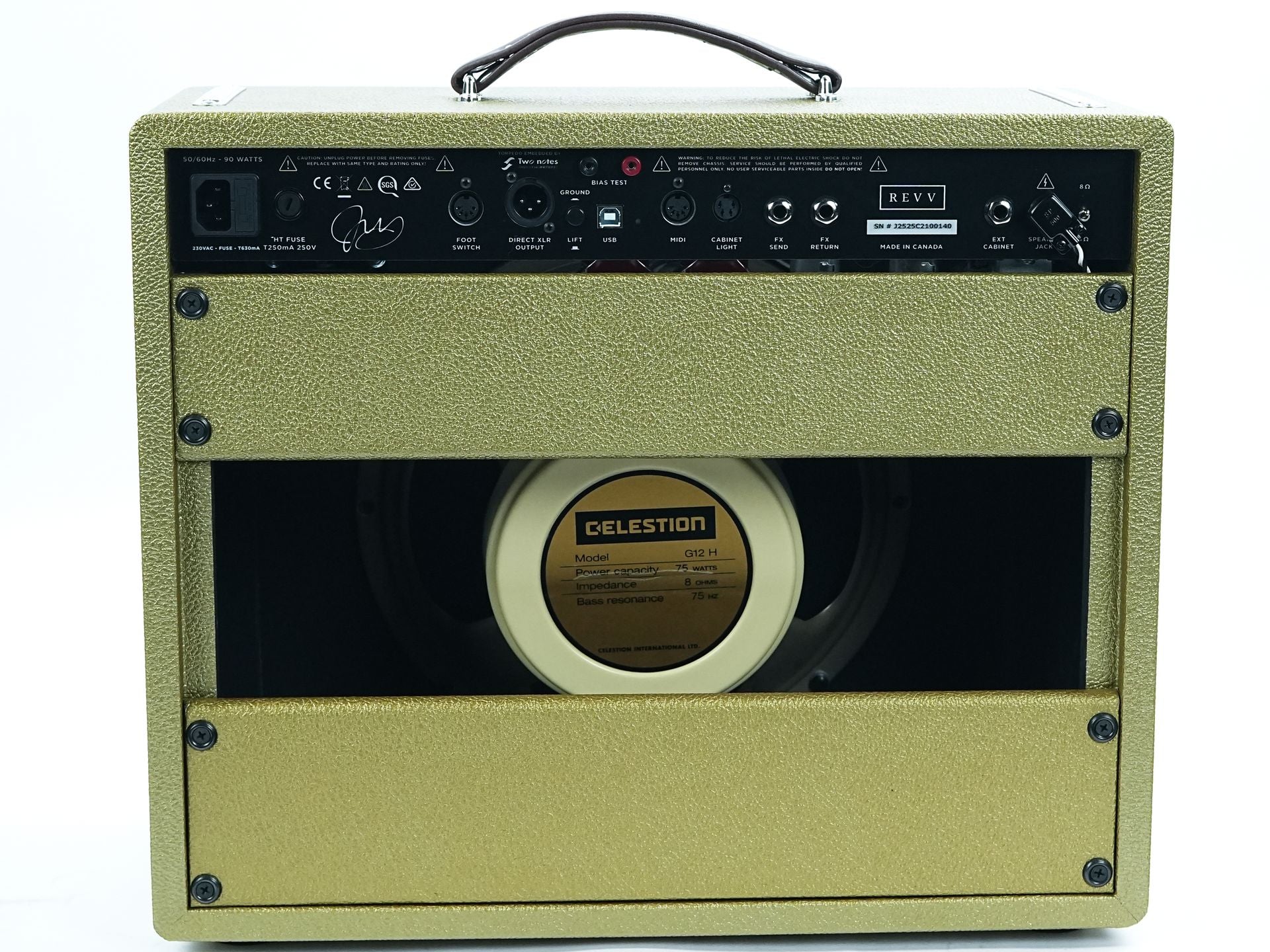 Revv D25 Joey Landreth Gold Signature Combo - Image 7