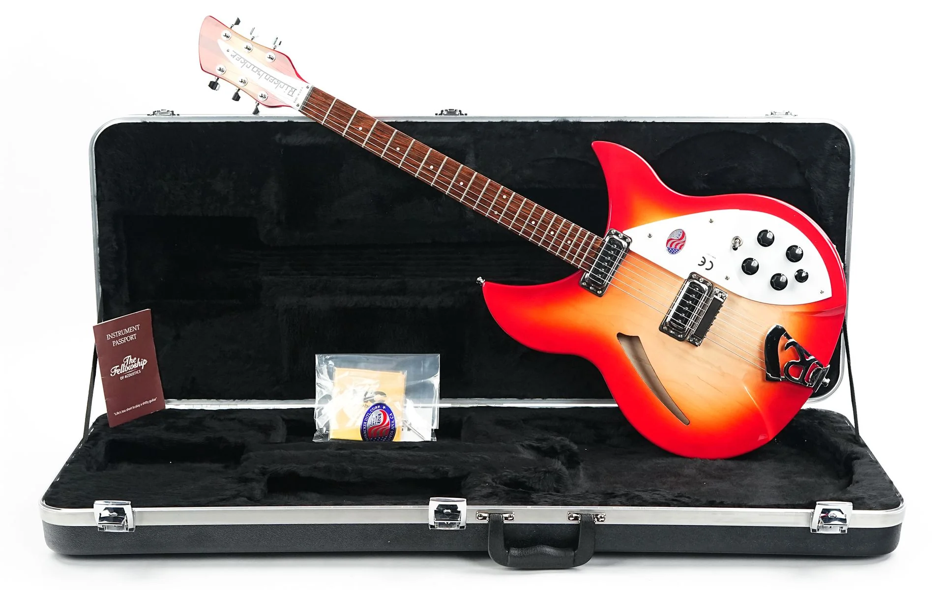 Rickenbacker 330 Fireglo - Image 3