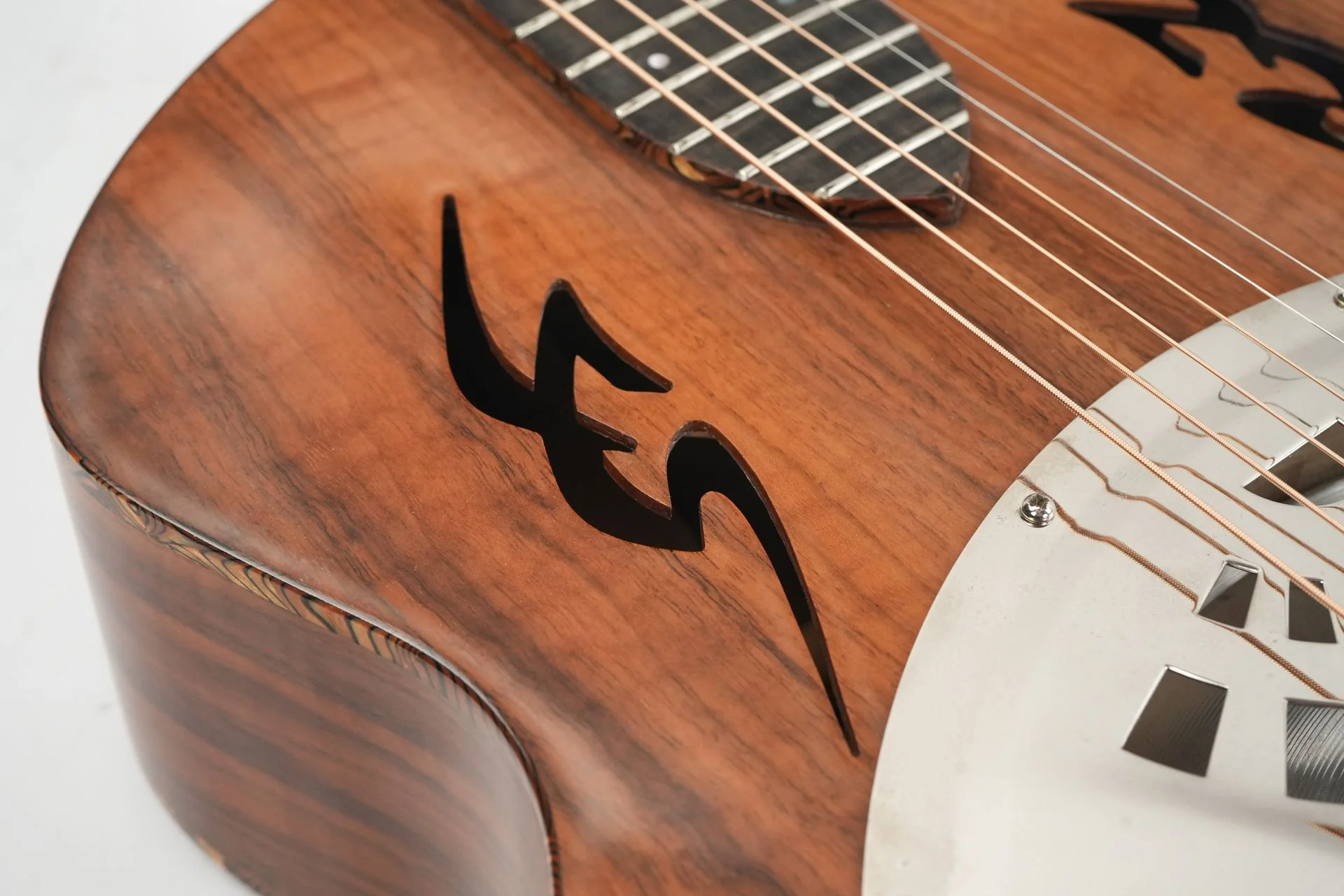 Rozawood Resophonic Roundneck Resonator American Walnut 2014 - Image 12