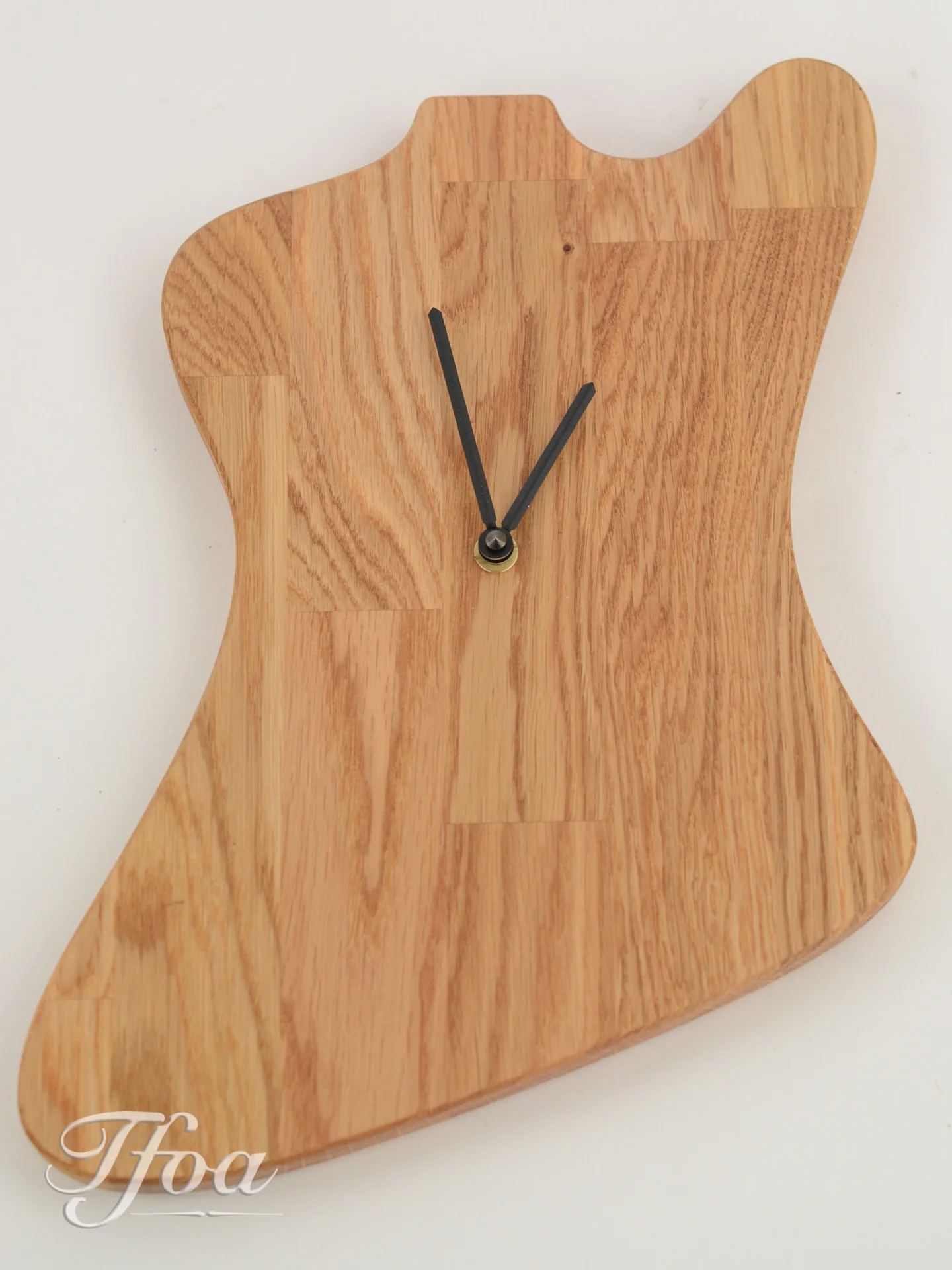 Ruwdesign Guitar Clock Fire B - Image 2